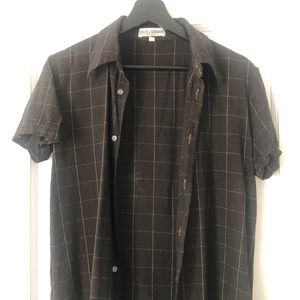 Dolce & Gabbana Vintage Checked Button-up Top